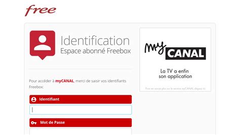 Se connecter mycanal LG tv .